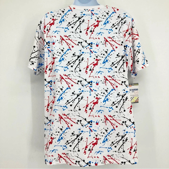 NWT Road Narrows N.Y.C. Splattered Paint Graphic T-Shirt Size 3XL - Picture 6 of 8